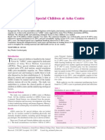 Clinical Profile of Special Children at Asha CentreClinical Profile of Special Children at Asha Centre