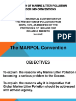 Prevention of Marine Litter Pollution