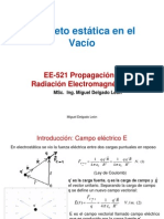 Magnetoestática en el vacío: Campo eléctrico E y magnético B