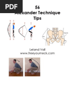 56 Alexander Technique Tips