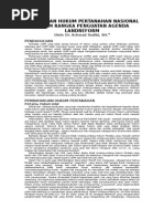 Download Makalah Pembaruan Hukum Pertanahan Nasional by Sony Kristanto SN249615780 doc pdf