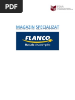 Proiect Magazin Specializat-Flanco