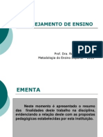 Plano de Ensino-Ementa e Objetivos