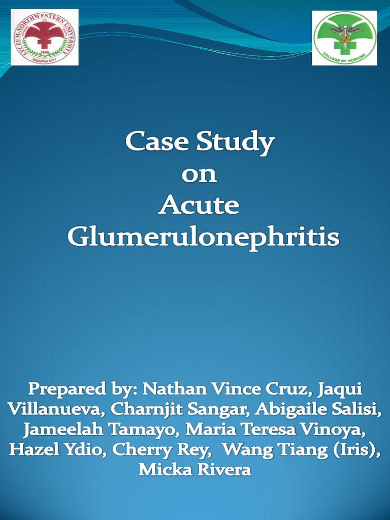 Glomerulonephritis physical examination image