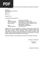 Rekomendasi Bupati