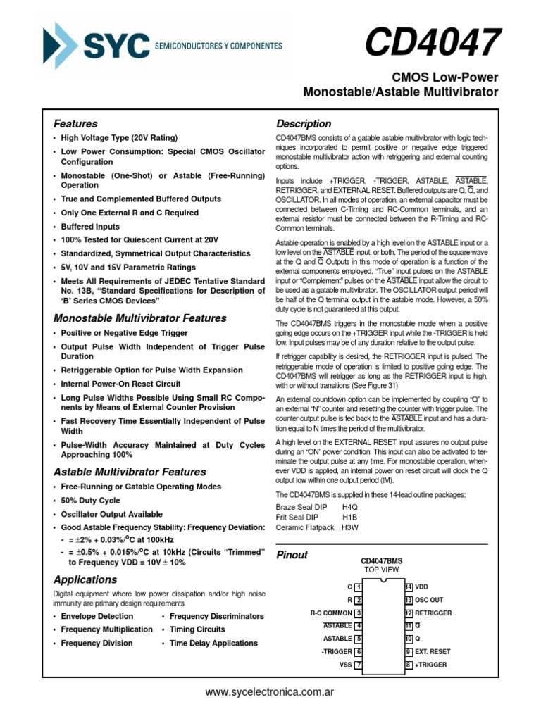 CD4047 | PDF
