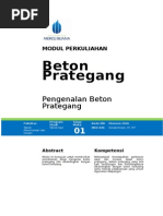 Beton Prategang Modul 1