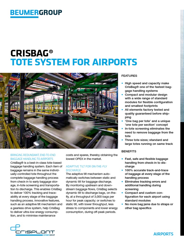 3crisplant Ps Crisbag 08 | PDF | Modularity | Airport