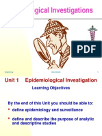 Epidemiological Invest Ani