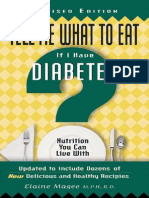 Tell Me What To Eat If I Have Diabetes