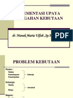 Implementasi Upaya Pencegahan Kebutaan Revisi