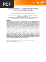 Vigas Mistas de Aço e Concreto - Protendida