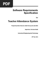 Software Requirements Specification