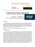 Ac Conductivity Study of Polyaniline Nckelstanate Nisno3 Composites