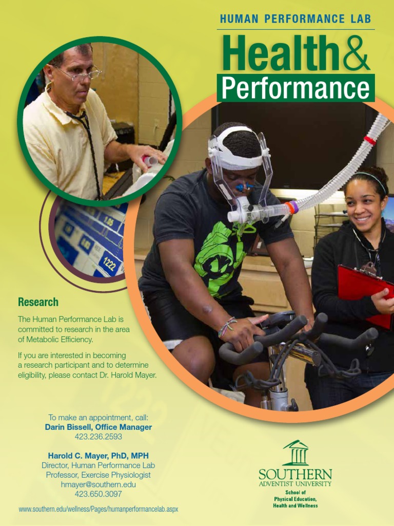 Human Performance Lab Services | PDF