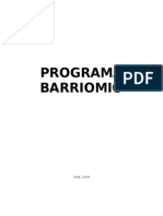 Programa Barriomio