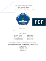 Laporan Biokimia - Analisis Vitamin - Sysyana Citra - p27835113027