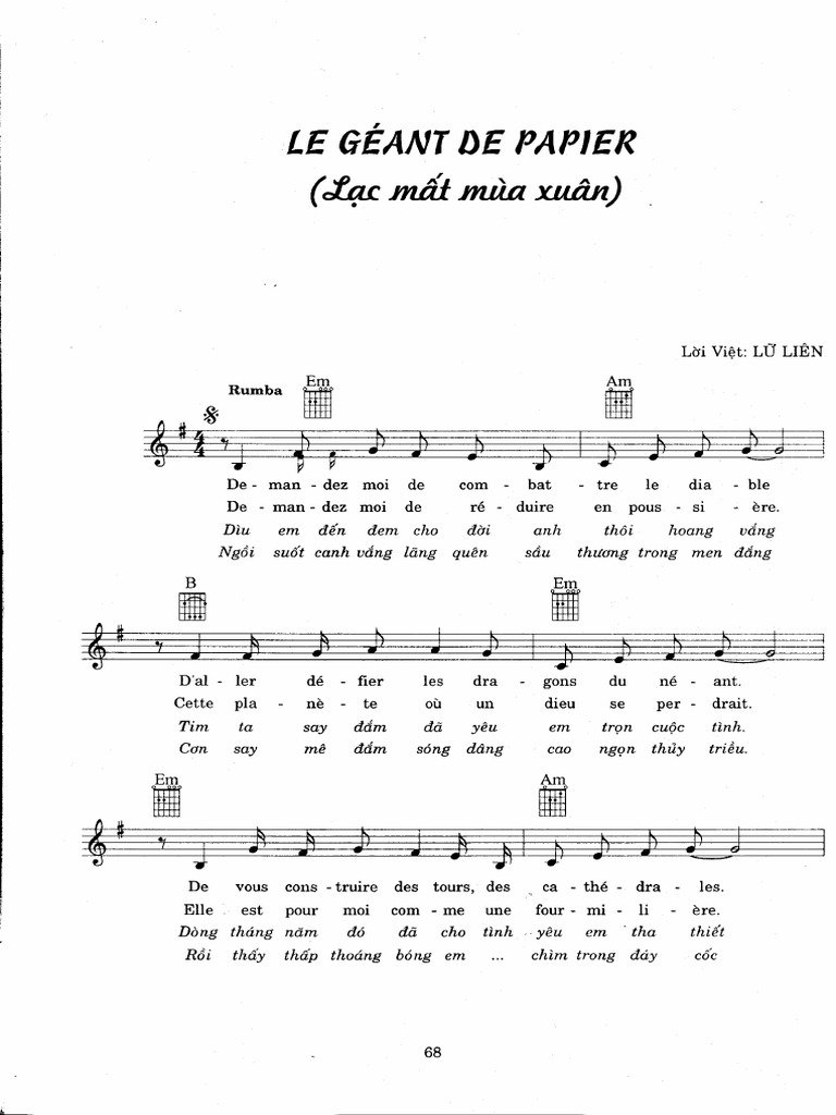 Musique Le Géant De Papier Le Geant de Papier