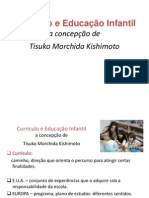 Currículo Educação Infantil concepções autores