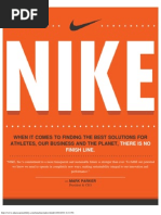 Nike Sustainability Timeline