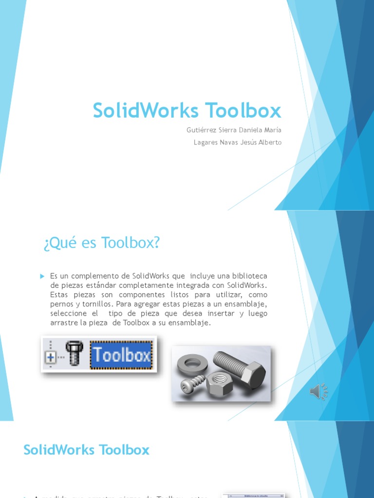 SolidWorks Toolbox | PDF