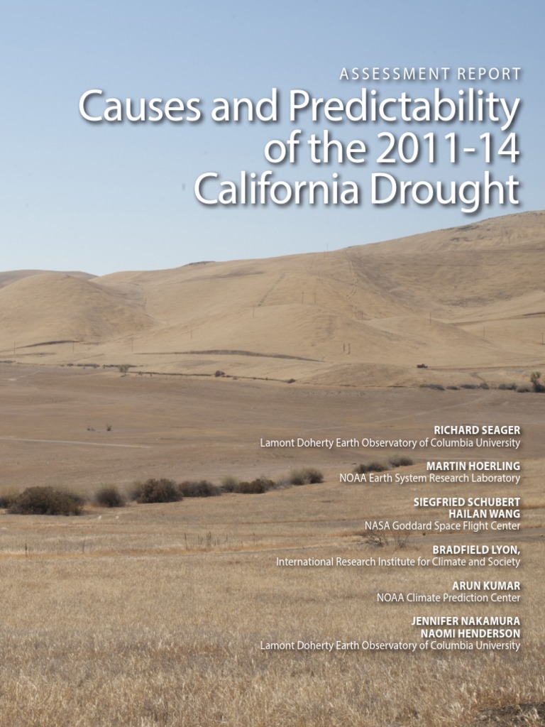 California Drought Report | PDF | Climate | Pacific Ocean