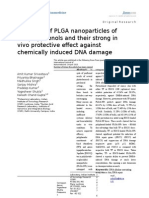 Synthesis of PLGA Nanoparticles of Tea Polyphenols and Their Strong in Vivo Protective Effect Against Chemically Induced DNA Damage