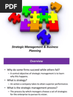 Strategic Management & Business Planning