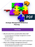 Strategic Management & Business Planning