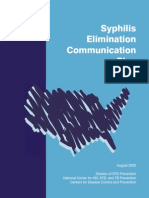 Syphilis Elimination Communication Plan