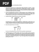 7 - Risk and Rates of Return