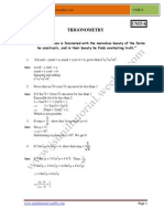 Chapter 6 - Trignometry PDF