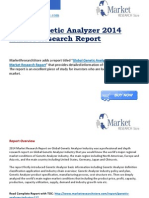 Global Genetic Analyzer 2014 Market Research Report