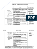 Geometry Standards Chart