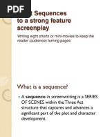8 Sequences Screenwriting Structure