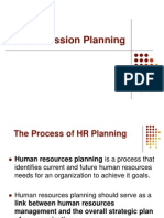 Personnel Planning Succession planning