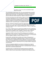 Designación de Directores Art 262 y Art. 263 LSC Voto Acumulativo