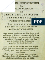 Afectos Fervorosos Al Sagrado Corazón de Jesús 1826
