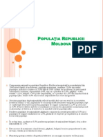 Populatia Republicii Moldova