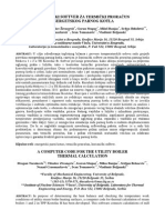 Korisnički Softver Za Termički Proračun PDF