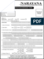 Narayana PM Treg Form