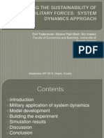 Testing The Sustainability of Croatian Military Forces: System Dynamics Approach