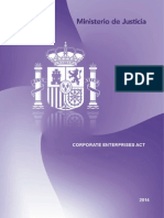 Corporate Enterprises Act (Ley de Sociedades de Capital) PDF