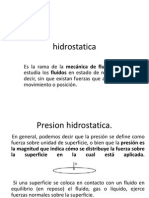 Presion Hidrostatica