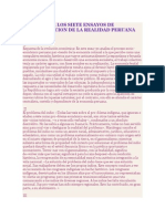 Resumen de Los Siete Ensayos de Interpretacion de La Realidad Peruana