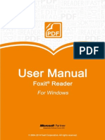 Foxit Reader Manual