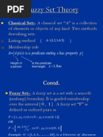 Fuzzy Set Theory: Classical Set:-A Classical Set "A" Is A Collection