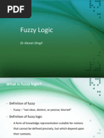 Fuzzy Logic: DR Alexiei Dingli