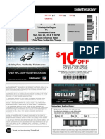 This Is Your Ticket.: vs. Philadelphia Eagles