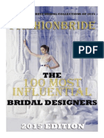Top 100 Most Influential Bridal Designers